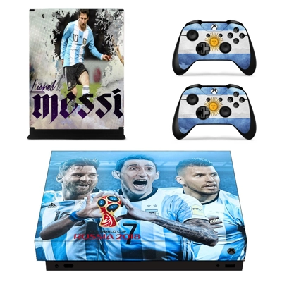 2018 FIFA World Cup Messi decal skin for Xbox one X Consol.. 2018 FIFA World Cup Messi decal skin for Xbox one X Consol..
