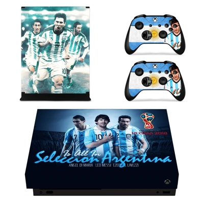 2018 FIFA World Cup Messi decal skin for Xbox one X Consol.. 2018 FIFA World Cup Messi decal skin for Xbox one X Consol..