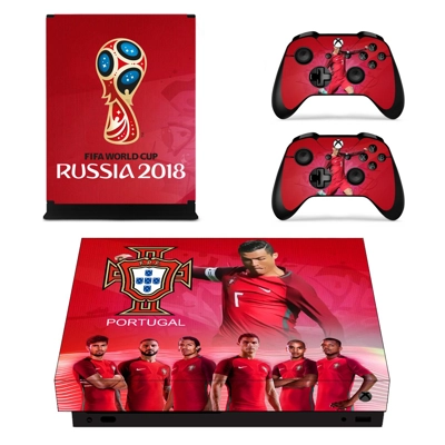 2018 FIFA World Cup Cristiano Ronaldo decal skin for Xbox .. 2018 FIFA World Cup Cristiano Ronaldo decal skin for Xbox ..