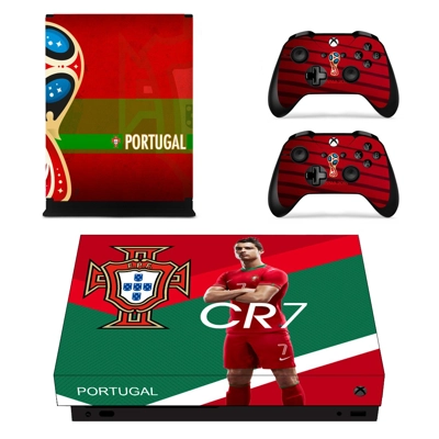 2018 FIFA World Cup Cristiano Ronaldo decal skin for Xbox .. 2018 FIFA World Cup Cristiano Ronaldo decal skin for Xbox ..