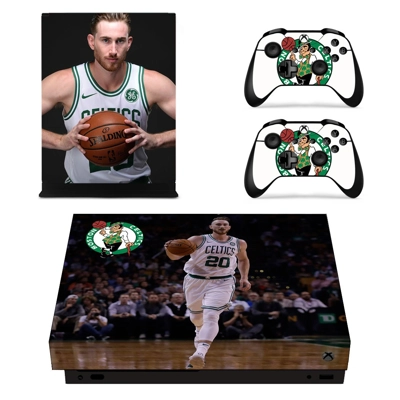 Gordon Hayward decal skin for Xbox one X Console and 2 Controllers