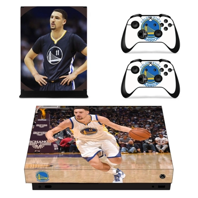 Klay Thompson decal skin for Xbox one X Console and 2 Cont.. Klay Thompson decal skin for Xbox one X Console and 2 Cont..