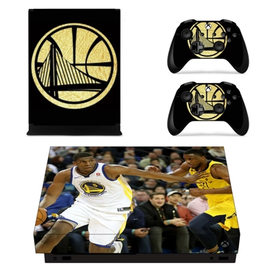 Golden state warriors decal skin for Xbox one X Console an.. Golden state warriors decal skin for Xbox one X Console an..