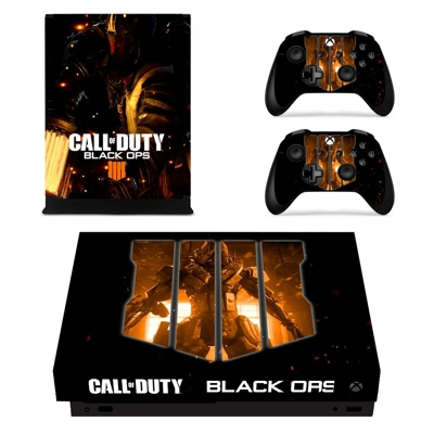 Call of Duty black ops 4 decal skin for Xbox one X Console.. Call of Duty black ops 4 decal skin for Xbox one X Console..