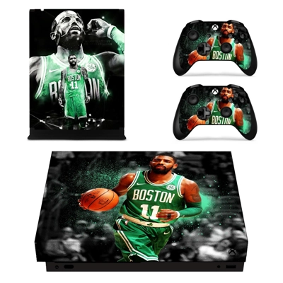 Kyrie Irving decal skin for Xbox one X Console and 2 Contr.. Kyrie Irving decal skin for Xbox one X Console and 2 Contr..