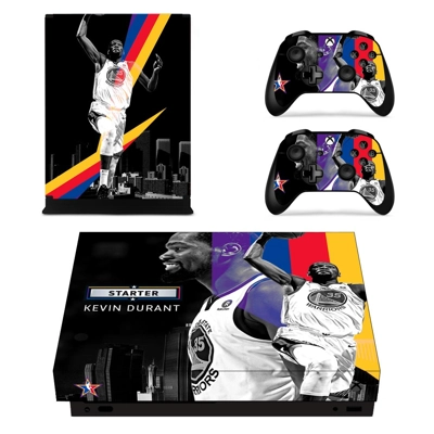 Kevin Durant decal skin for Xbox one X Console and 2 Contr.. Kevin Durant decal skin for Xbox one X Console and 2 Contr..