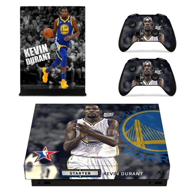 Kevin Durant decal skin for Xbox one X Console and 2 Contr.. Kevin Durant decal skin for Xbox one X Console and 2 Contr..