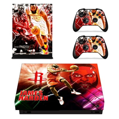 James Harden decal skin for Xbox one X Console and 2 Contr.. James Harden decal skin for Xbox one X Console and 2 Contr..