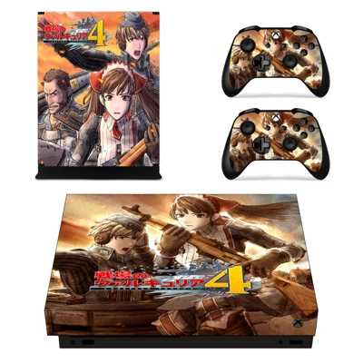 Valkyria Chronicles 4 decal skin for Xbox one X Console an..