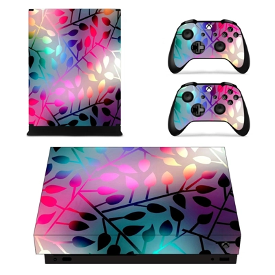 Abstract wallpaper decal skin for Xbox one X Console and 2.. Abstract wallpaper decal skin for Xbox one X Console and 2..