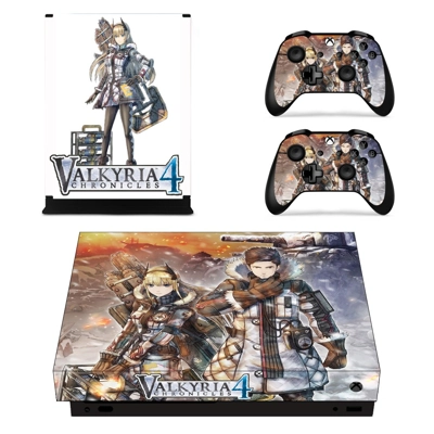 Valkyria Chronicles 4 decal skin for Xbox one X Console an..