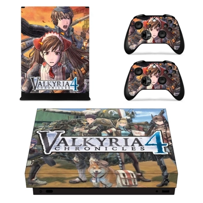 Valkyria Chronicles 4 decal skin for Xbox one X Console an..
