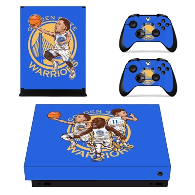 Golden State Warriors decal skin for Xbox one X Console an.. Golden State Warriors decal skin for Xbox one X Console an..