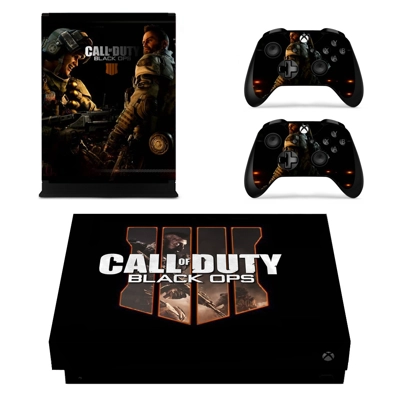 Call of Duty black ops 4 decal skin for Xbox one X Console.. Call of Duty black ops 4 decal skin for Xbox one X Console..