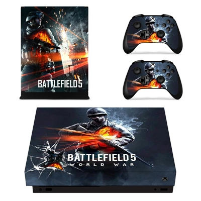 Battlefield 5 world war decal skin for Xbox one X Console .. Battlefield 5 world war decal skin for Xbox one X Console ..