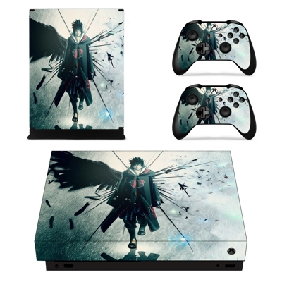 Naruto decal skin for Xbox one X Console and 2 Controllers Naruto decal skin for Xbox one X Console and 2 Controllers