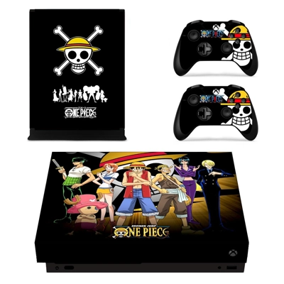 One Piece decal skin for Xbox one X Console and 2 Controll.. One Piece decal skin for Xbox one X Console and 2 Controll..