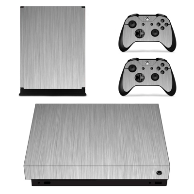 Wooden Board decal skin for Xbox one X Console and 2 Controllers