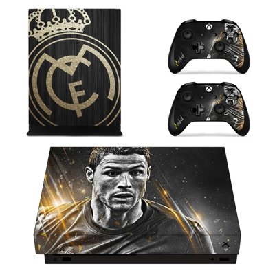 Real Madrid decal skin for Xbox one X Console and 2 Contro.. Real Madrid decal skin for Xbox one X Console and 2 Contro..