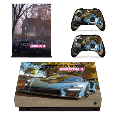 Forza Horizon 4 decal skin for Xbox one X Console and 2 Co.. Forza Horizon 4 decal skin for Xbox one X Console and 2 Co..