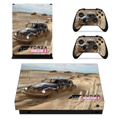 Forza Horizon 4 decal skin for Xbox one X Console and 2 Co.. Forza Horizon 4 decal skin for Xbox one X Console and 2 Co..