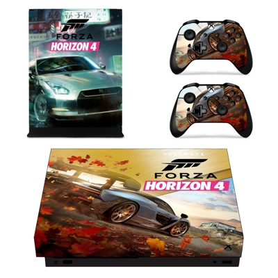 Forza Horizon 4 decal skin for Xbox one X Console and 2 Co.. Forza Horizon 4 decal skin for Xbox one X Console and 2 Co..
