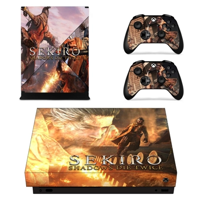Sekiro Shadows Die Twice decal skin for Xbox one X Console.. Sekiro Shadows Die Twice decal skin for Xbox one X Console..
