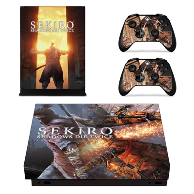 Sekiro Shadows Die Twice decal skin for Xbox one X Console.. Sekiro Shadows Die Twice decal skin for Xbox one X Console..
