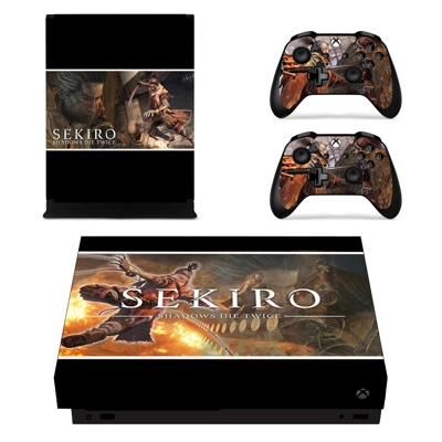 Sekiro Shadows Die Twice decal skin for Xbox one X Console.. Sekiro Shadows Die Twice decal skin for Xbox one X Console..