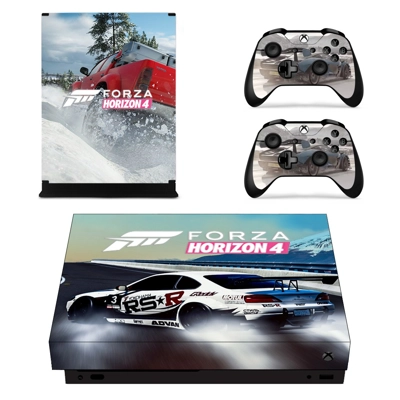 Forza Horizon 4 decal skin for Xbox one X Console and 2 Co.. Forza Horizon 4 decal skin for Xbox one X Console and 2 Co..