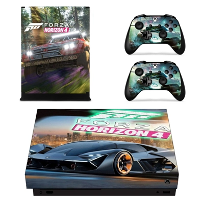 Forza Horizon 4 decal skin for Xbox one X Console and 2 Co.. Forza Horizon 4 decal skin for Xbox one X Console and 2 Co..