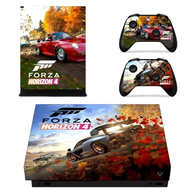 Forza Horizon 4 decal skin for Xbox one X Console and 2 Co.. Forza Horizon 4 decal skin for Xbox one X Console and 2 Co..
