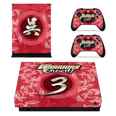 Warriors Orochi 3 decal skin for Xbox one X Console and 2 .. Warriors Orochi 3 decal skin for Xbox one X Console and 2 ..