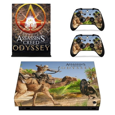 Assassin's Creed Odyssey decal skin for Xbox one X Console.. Assassin's Creed Odyssey decal skin for Xbox one X Console..