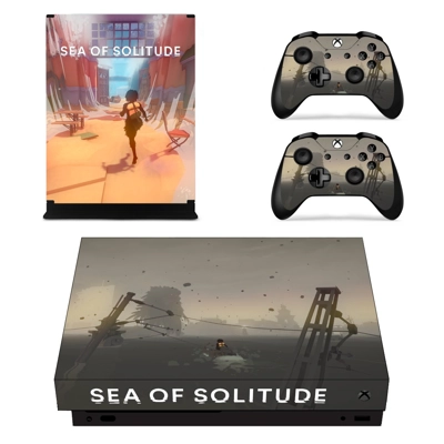 Sea of Solitude decal skin for Xbox one X Console and 2 Co.. Sea of Solitude decal skin for Xbox one X Console and 2 Co..