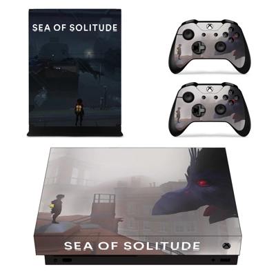 Sea of Solitude decal skin for Xbox one X Console and 2 Co.. Sea of Solitude decal skin for Xbox one X Console and 2 Co..
