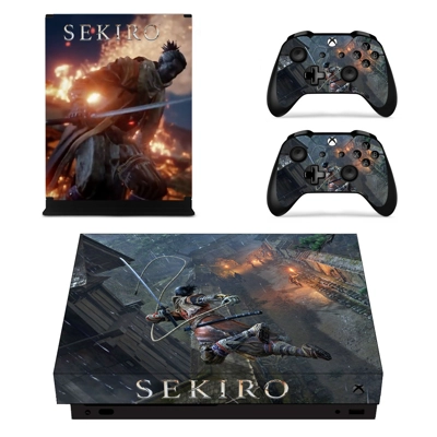 Sekiro decal skin for Xbox one X Console and 2 Controllers Sekiro decal skin for Xbox one X Console and 2 Controllers