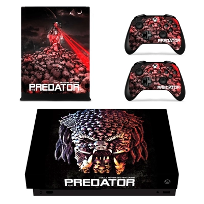The Predator decal skin for Xbox one X Console and 2 Contr.. The Predator decal skin for Xbox one X Console and 2 Contr..