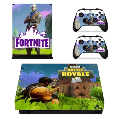 Fortnite battle royale decal skin for Xbox one X Console a.. Fortnite battle royale decal skin for Xbox one X Console a..