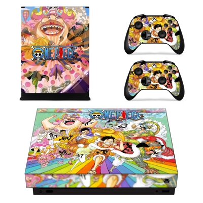 One Piece decal skin for Xbox one X Console and 2 Controll.. One Piece decal skin for Xbox one X Console and 2 Controll..