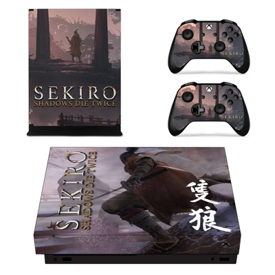 Sekiro decal skin for Xbox one X Console and 2 Controllers Sekiro decal skin for Xbox one X Console and 2 Controllers