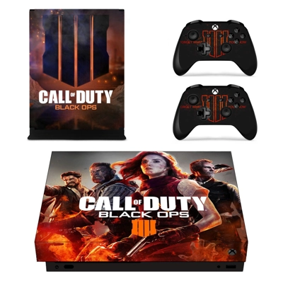 Call of Duty black ops 4 decal skin for Xbox one X Console.. Call of Duty black ops 4 decal skin for Xbox one X Console..