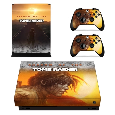 Shadow of the tomb raider decal skin for Xbox one X Consol.. Shadow of the tomb raider decal skin for Xbox one X Consol..