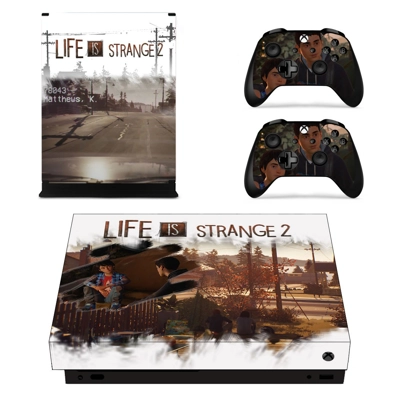 Life is Strange 2 decal skin for Xbox one X Console and 2 Controllers