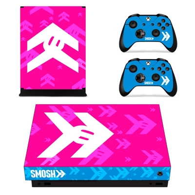 Smosh decal skin for Xbox one X Console and 2 Controllers Smosh decal skin for Xbox one X Console and 2 Controllers