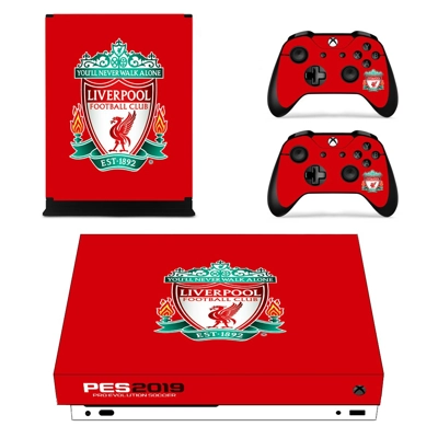 Liverpool FC decal skin for Xbox one X Console and 2 Contr.. Liverpool FC decal skin for Xbox one X Console and 2 Contr..