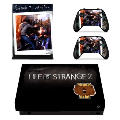 Life is Strange 2 decal skin for Xbox one X Console and 2 Controllers