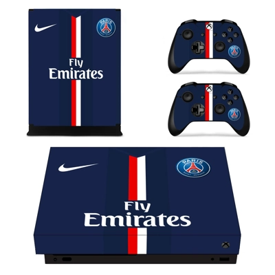 Fly Emirates decal skin for Xbox one X Console and 2 Contr.. Fly Emirates decal skin for Xbox one X Console and 2 Contr..