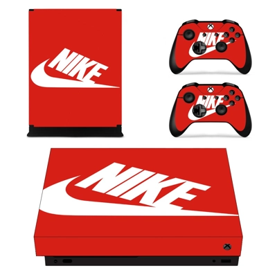 Nike decal skin for Xbox one X Console and 2 Controllers Nike decal skin for Xbox one X Console and 2 Controllers
