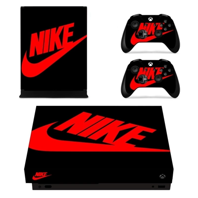 Nike decal skin for Xbox one X Console and 2 Controllers Nike decal skin for Xbox one X Console and 2 Controllers